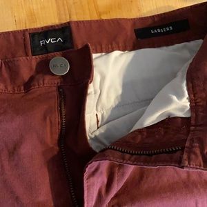 Rvca pants not too skinny a really good fit size 30